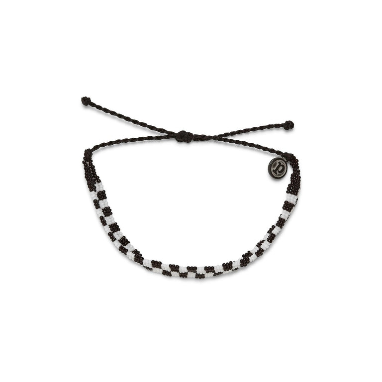 Pura Vida Woven Seed Bead Checkered