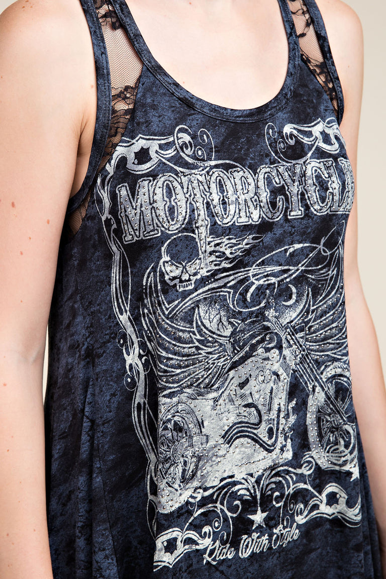 Motorcycle Tank Top