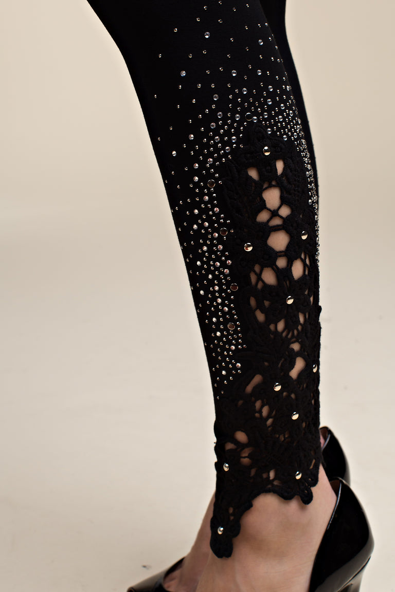 Lace Stone Leggings