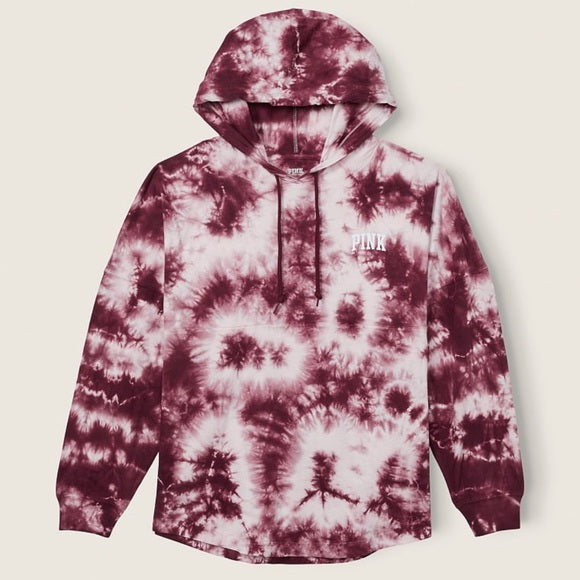 Tie-Dye Long Sleeve Pullover Tee